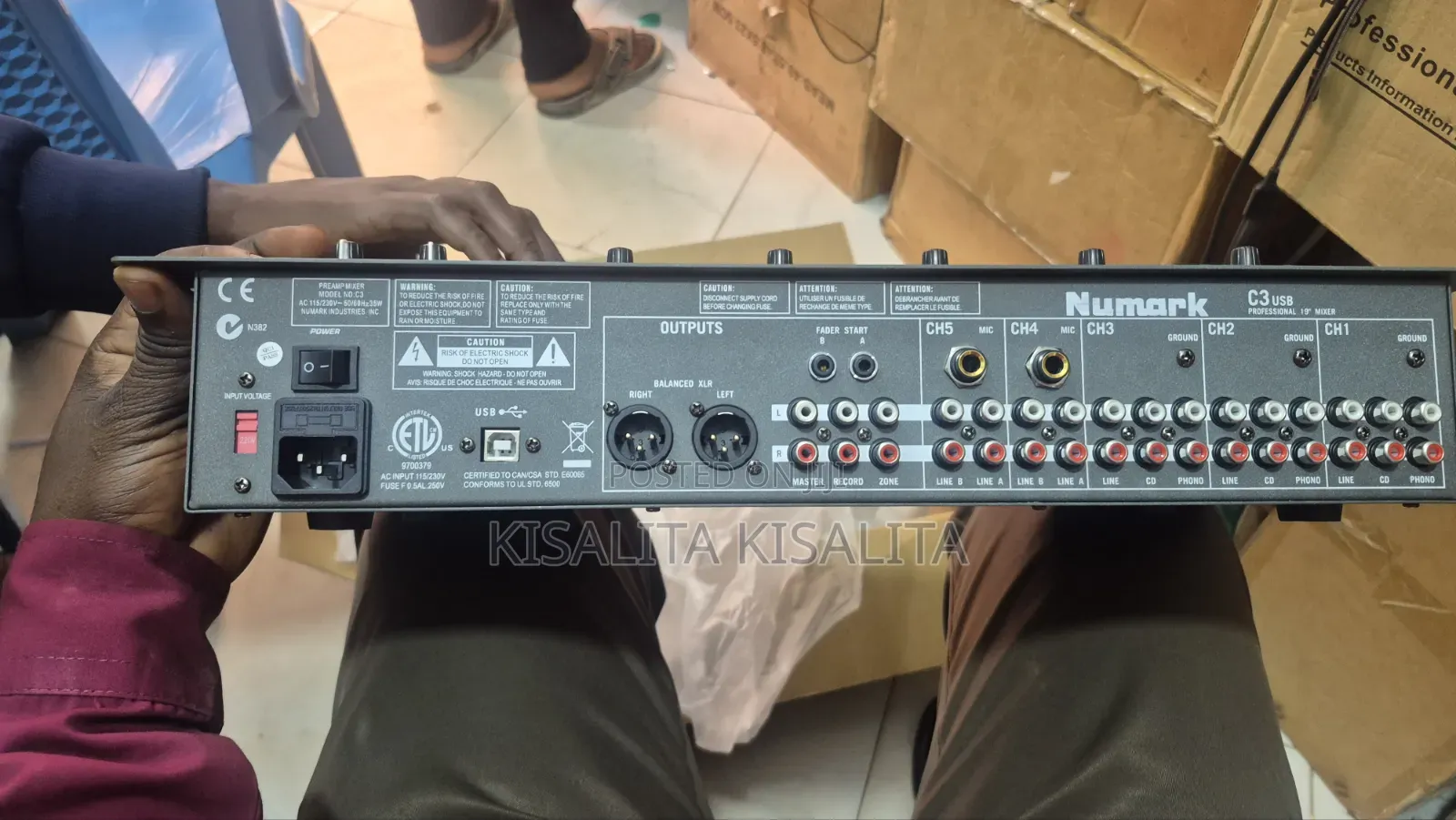 Numark C3 Dj Mixer