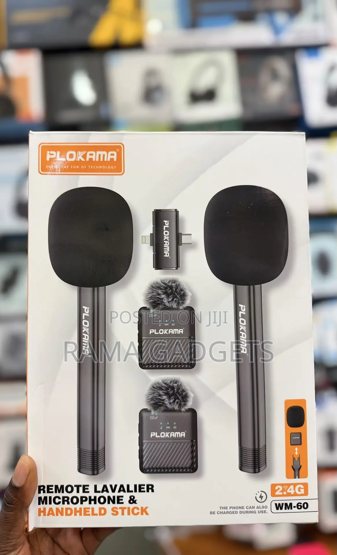 Plokama Wm-60 Wireless Lavalier Microphone S