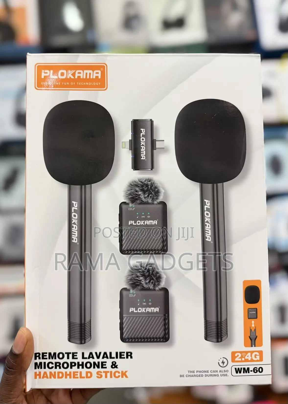 Plokama Wm-60 Wireless Lavalier Microphone S