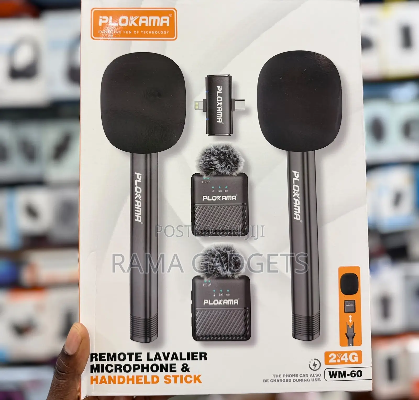 Plokama Wm-60 Wireless Lavalier Microphone S