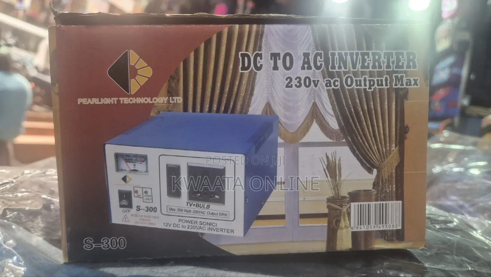 300w Power Sonici Dc to Ac Inverter (12v to 230v Ac) Power Converter