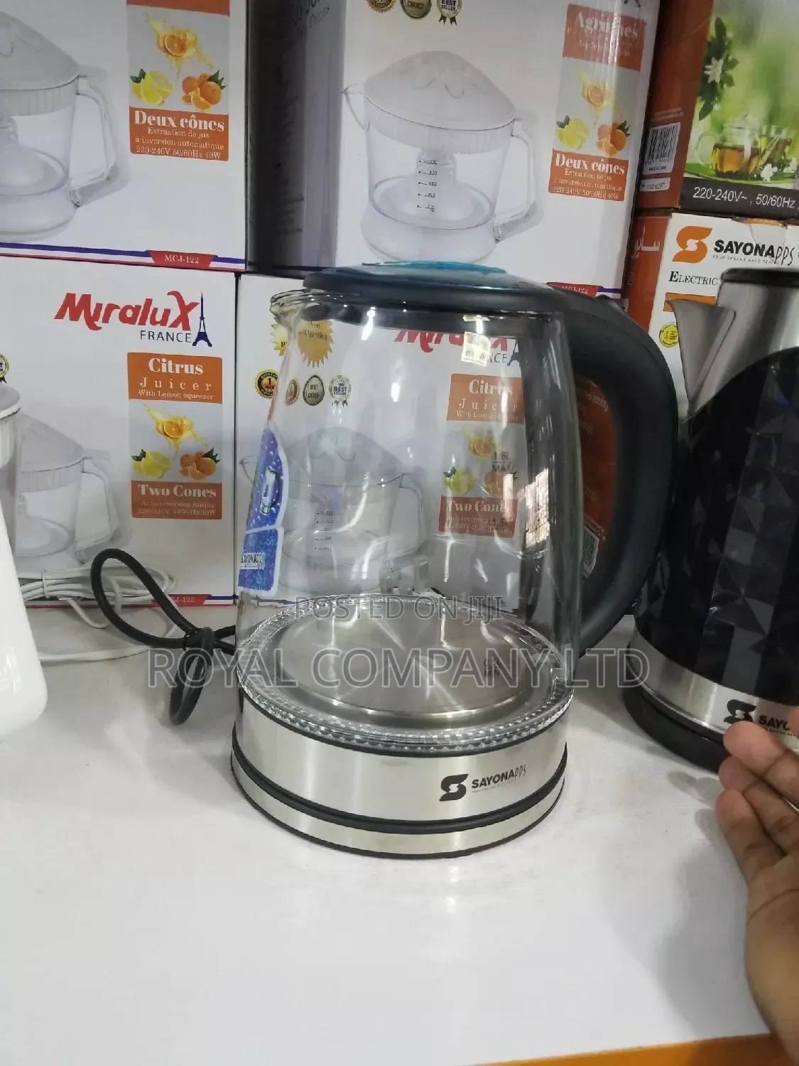Glass Kettle Electric and Fast Cooking
