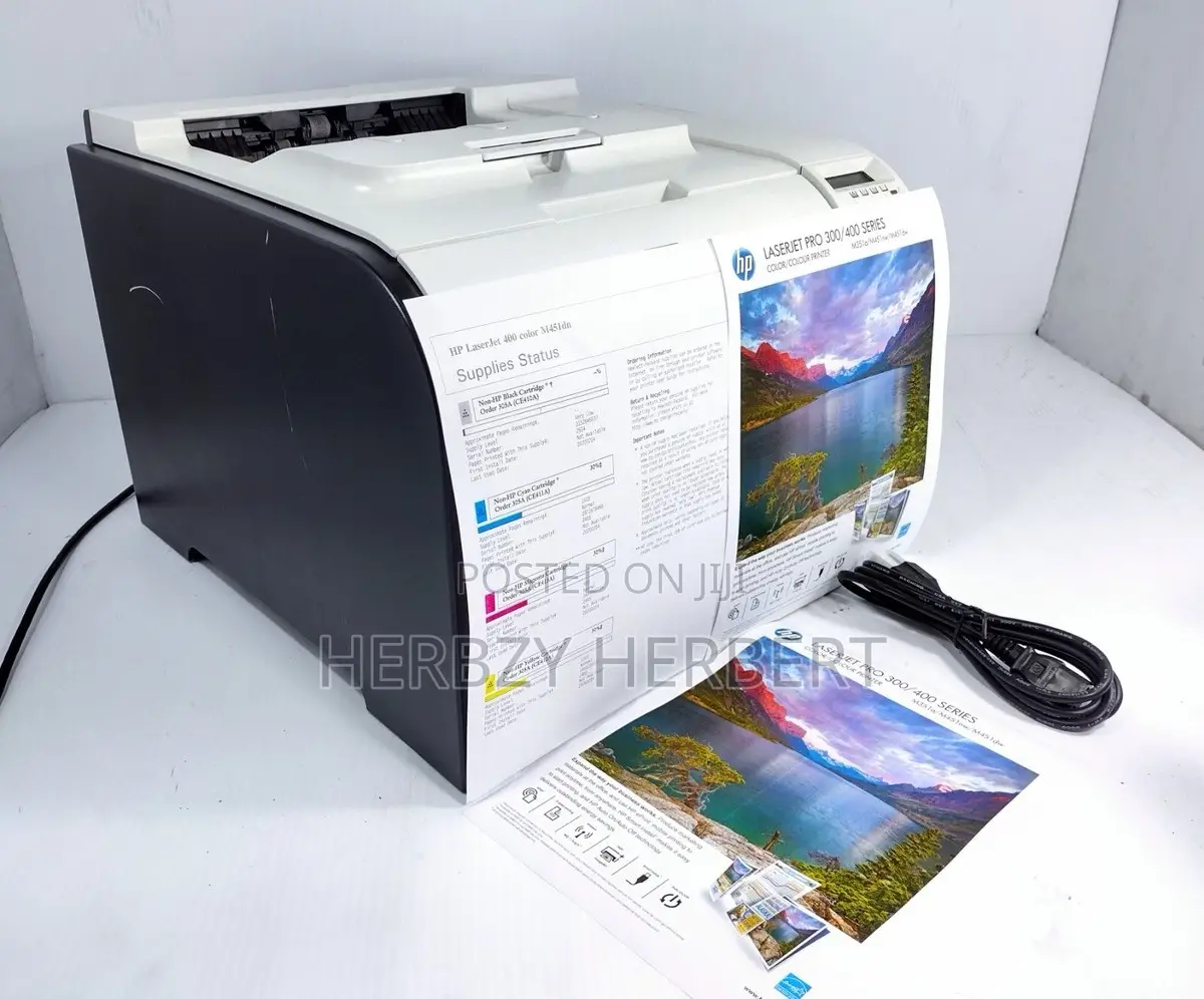 Hp Lasejet Pro 400 Color M451dn Commercial Printer