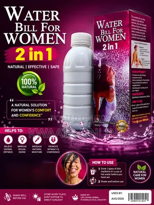 Water Bill for Women, Vaginal Lubricant Sexual Wellness Drink (500ml)