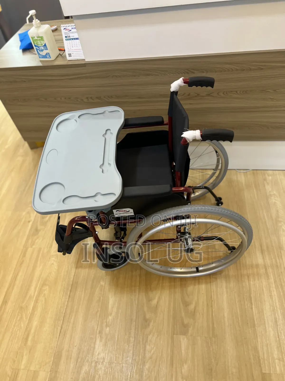 Table For Wheelchair -removable Wheelchair Desk Lap Board