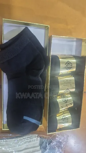 Men's Ankle Socks – 5 Pairs Gift Box | Soft, Breathable Comfortable