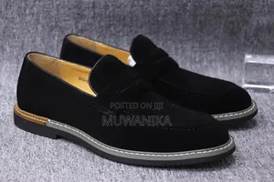 Premium Suede Penny Loafers-