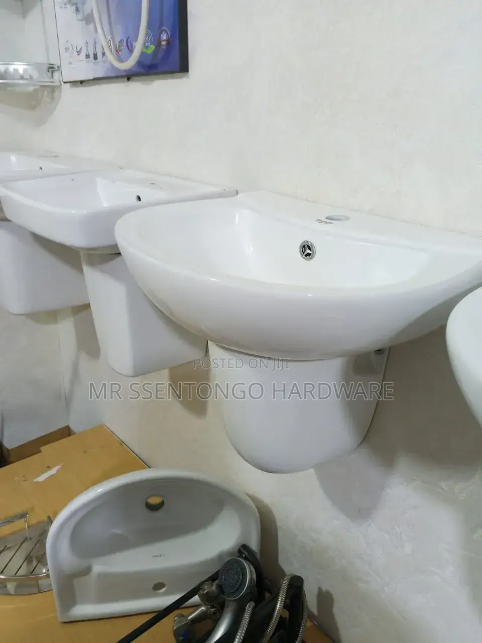 Hand Basin Complete Set With Accessories Frencia Medium Size/All Types