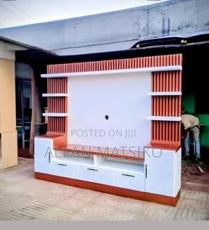 White and Brown Tv Stand All Sizes
