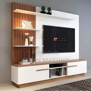White and Brown Tv Stand All Sizes