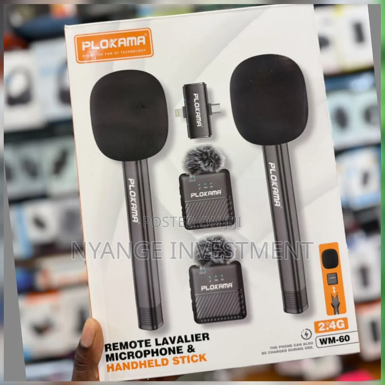 Plokama Wm-60 Wireless Microphone Kit