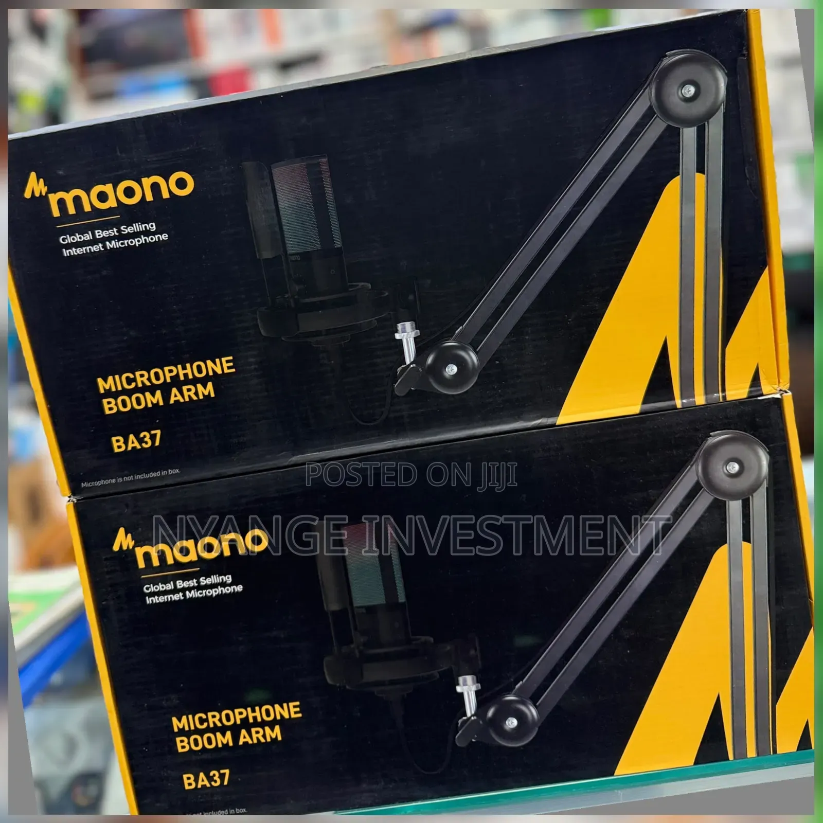 Maono Ba37 Microphone Suspension Boom Arm Stand,