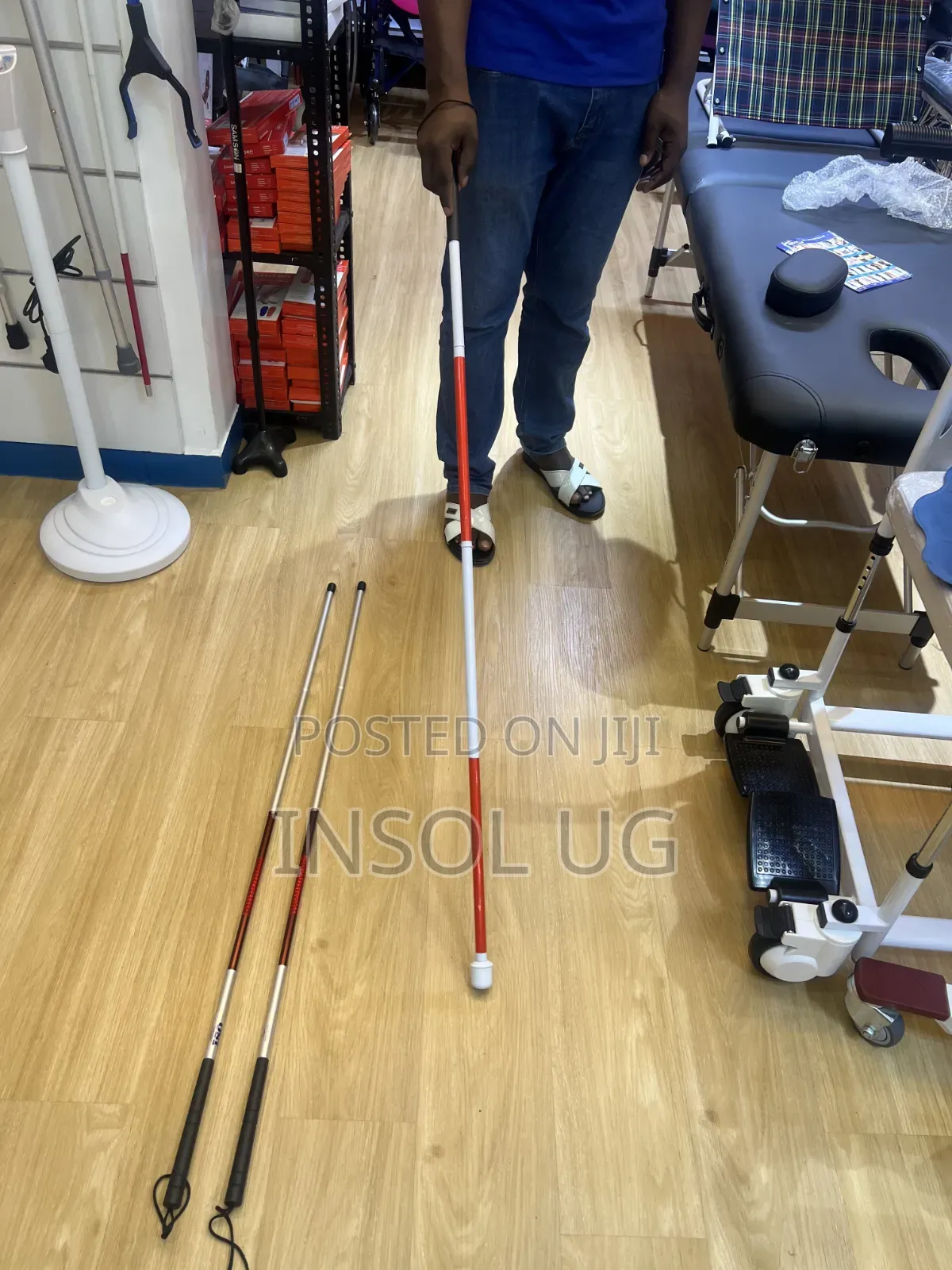 Blind Man's Stick ( White Cane)