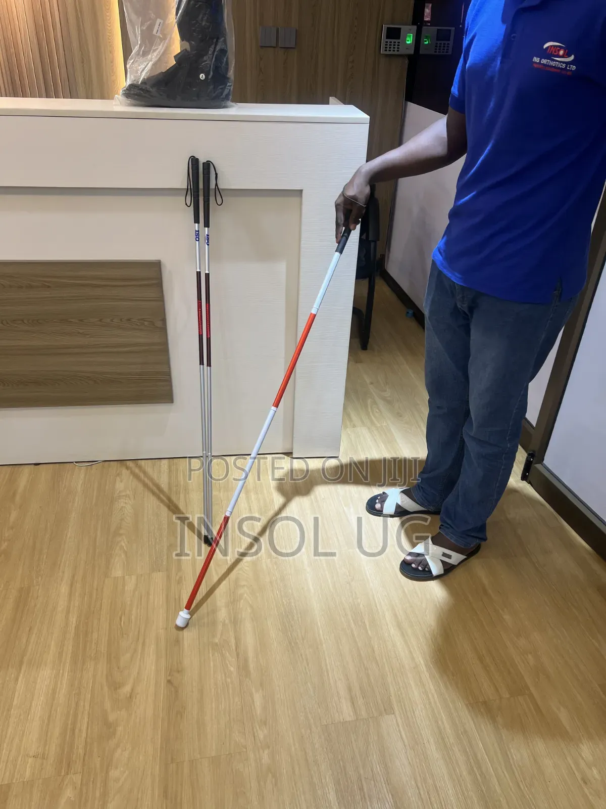 Blind Man's Stick ( White Cane)