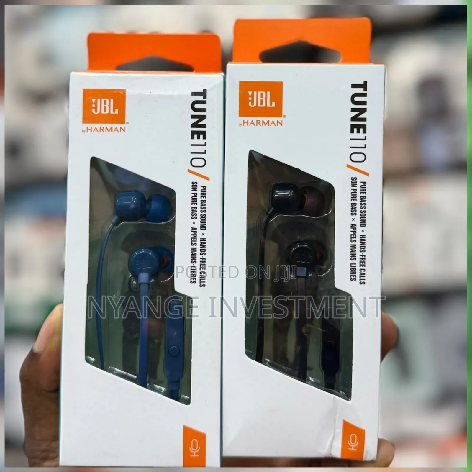 JBL Tune 110 (T110) Wired in-Ear Headphones.
