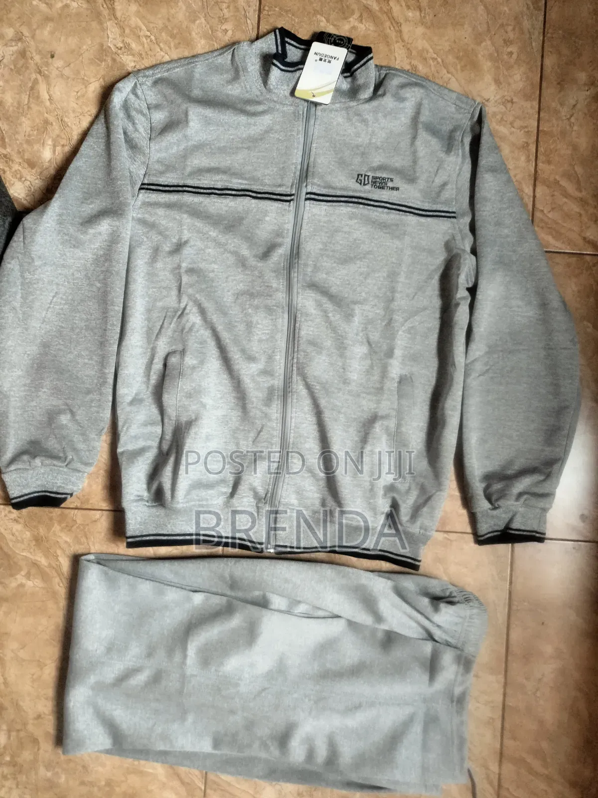 Brand New Gray Original Tracksuits (2xl,3xl,4xl)