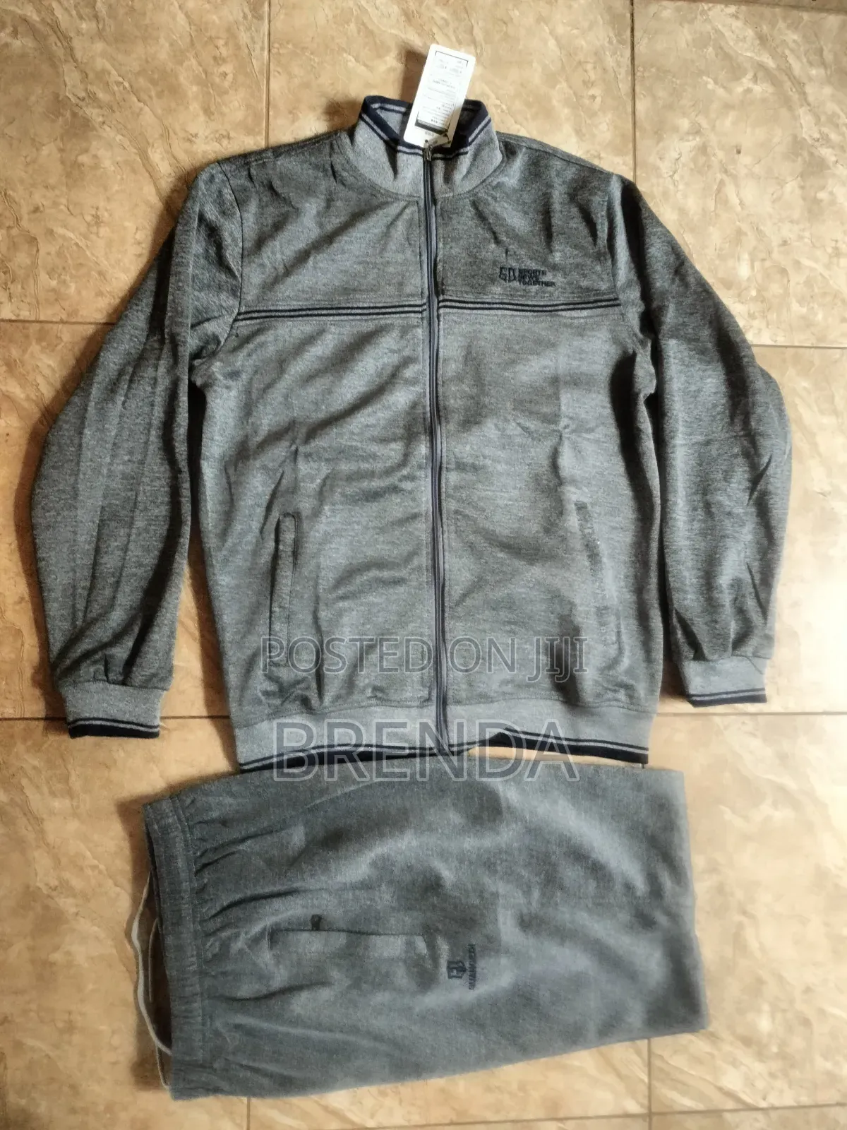 Brand New Gray Original Tracksuits (2xl,3xl,4xl)