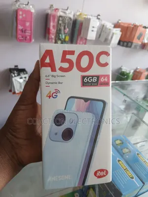 New Itel A50C 32 GB Black
