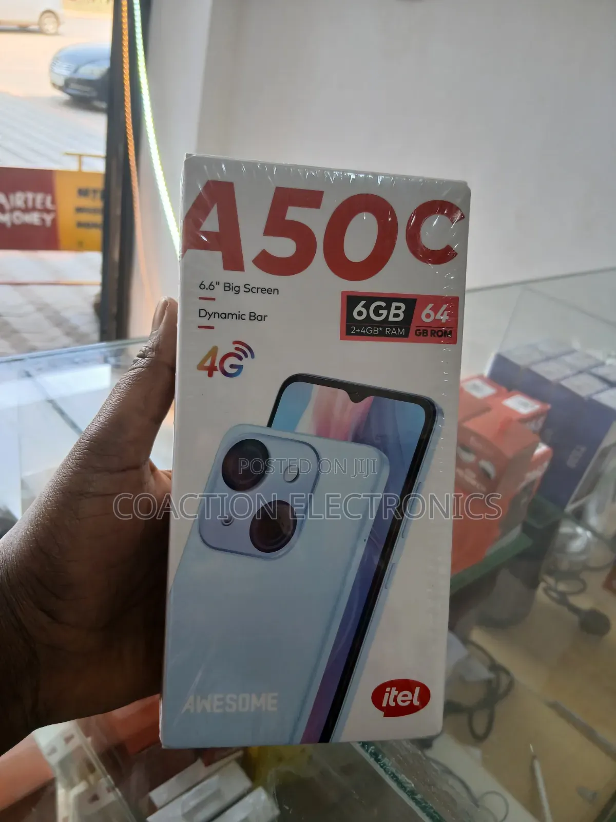 New Itel A50C 32 GB Black