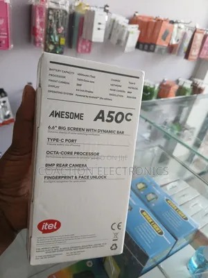 New Itel A50C 32 GB Black