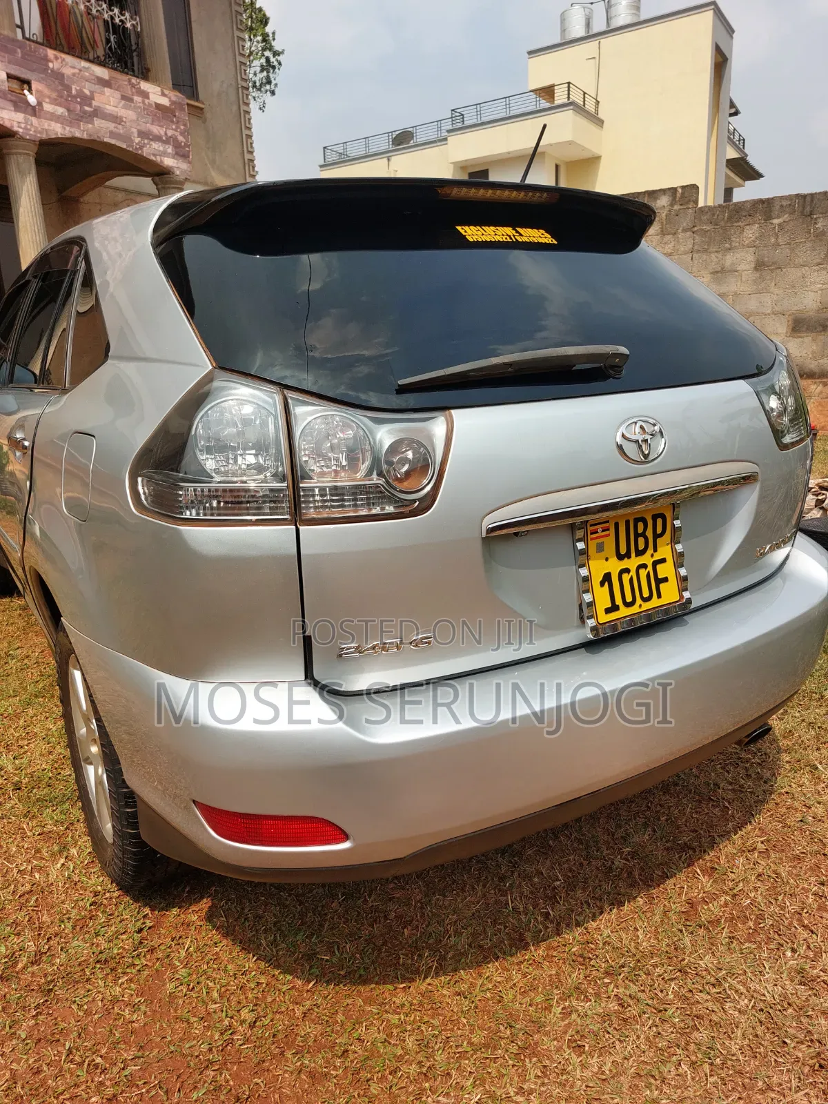 Toyota Harrier 2008 Silver