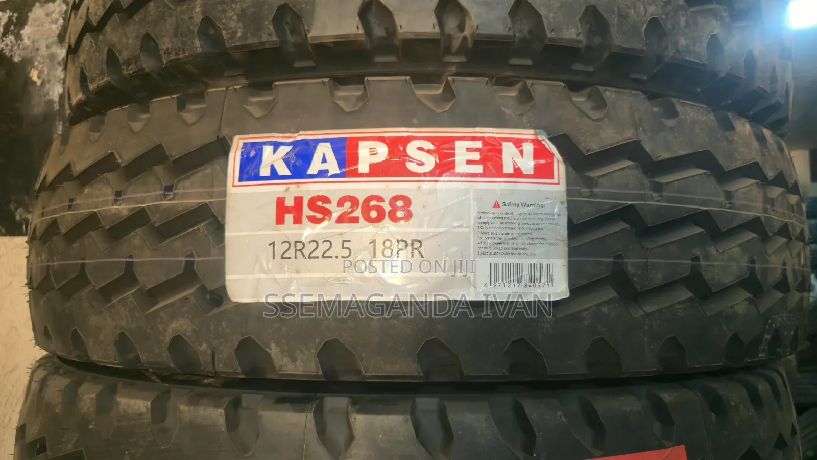 12r22.5 Original Kapsen Tyres Brand New