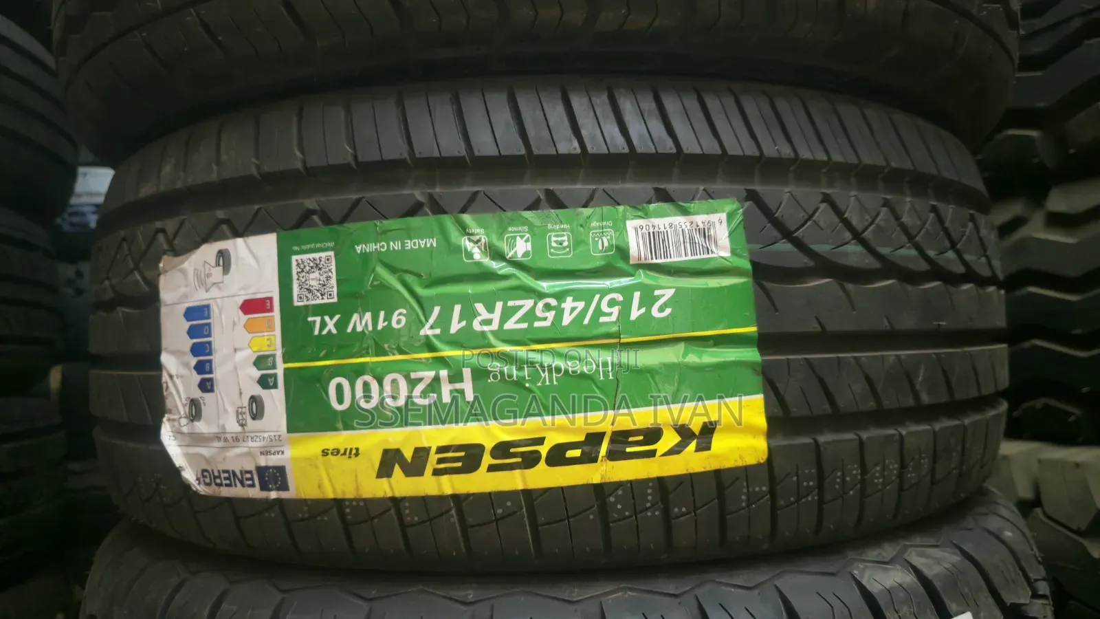 215/45r17 Kapsen Brand New Tyre