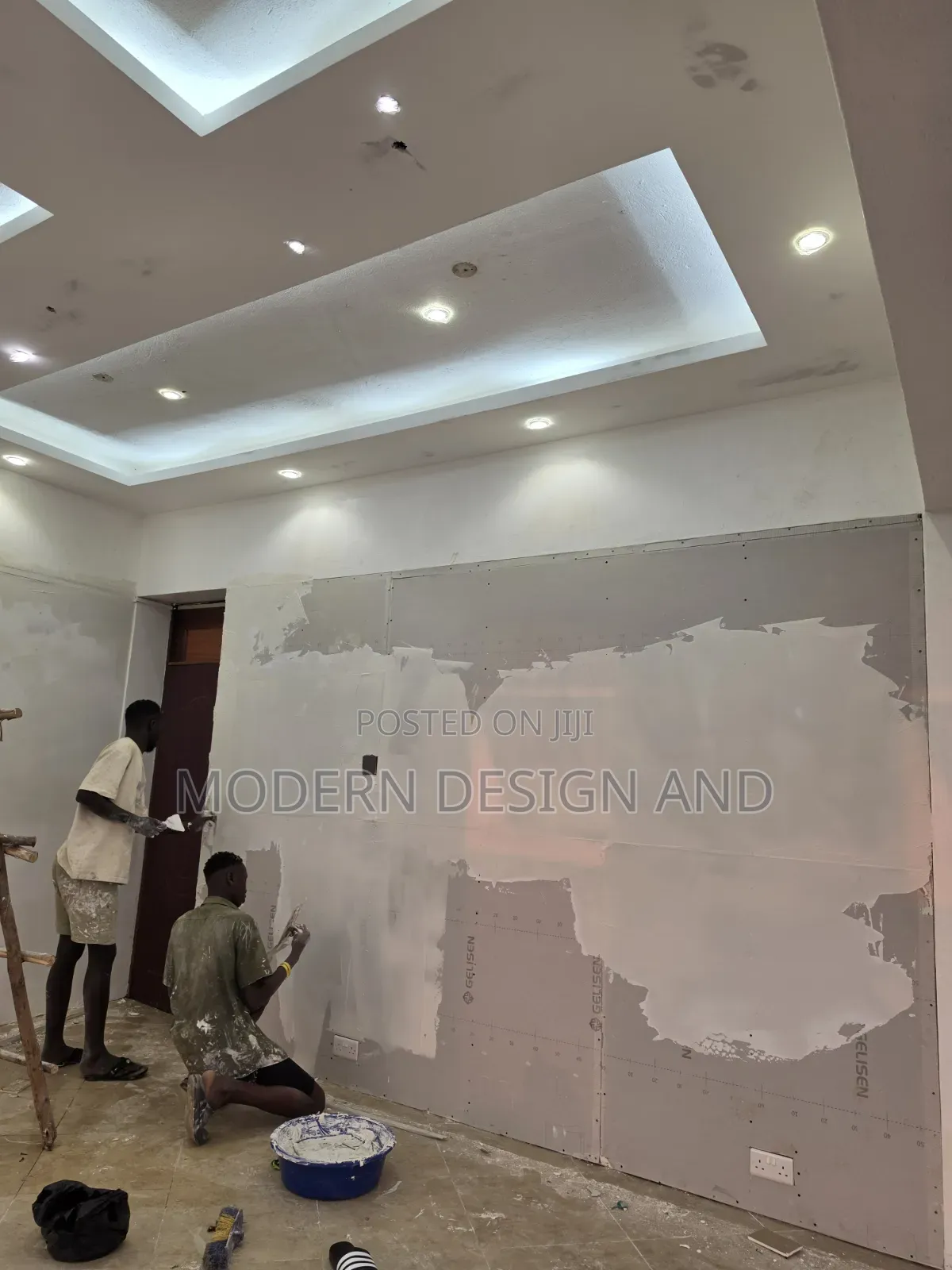Gypsum Boards Office Partitions and Finished