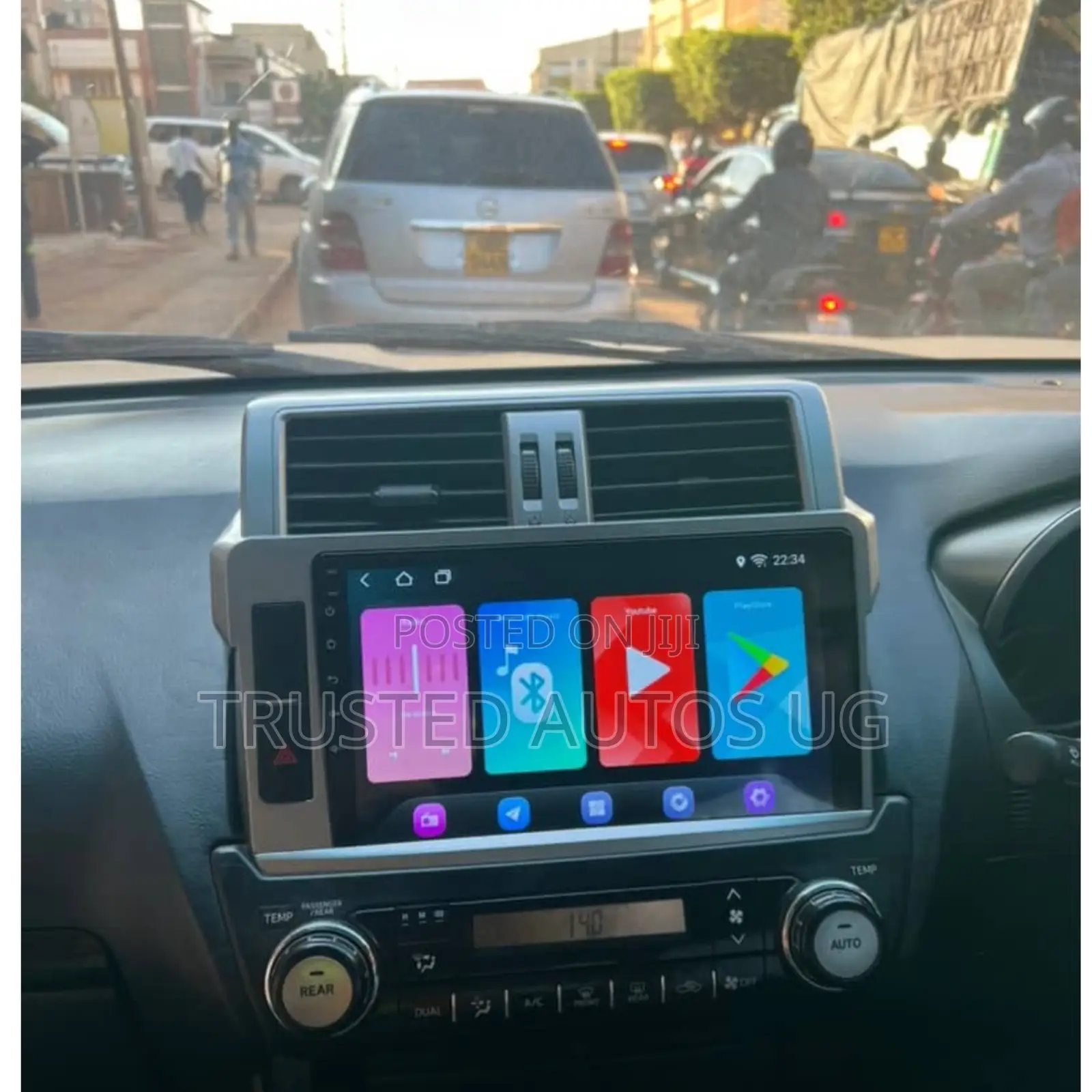 Toyota Tx Prado Android Radio Kev92