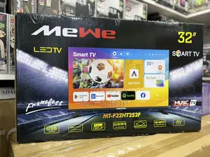 Mewe Brand New 32" Smart Tv -Ninternet Tv Now Available