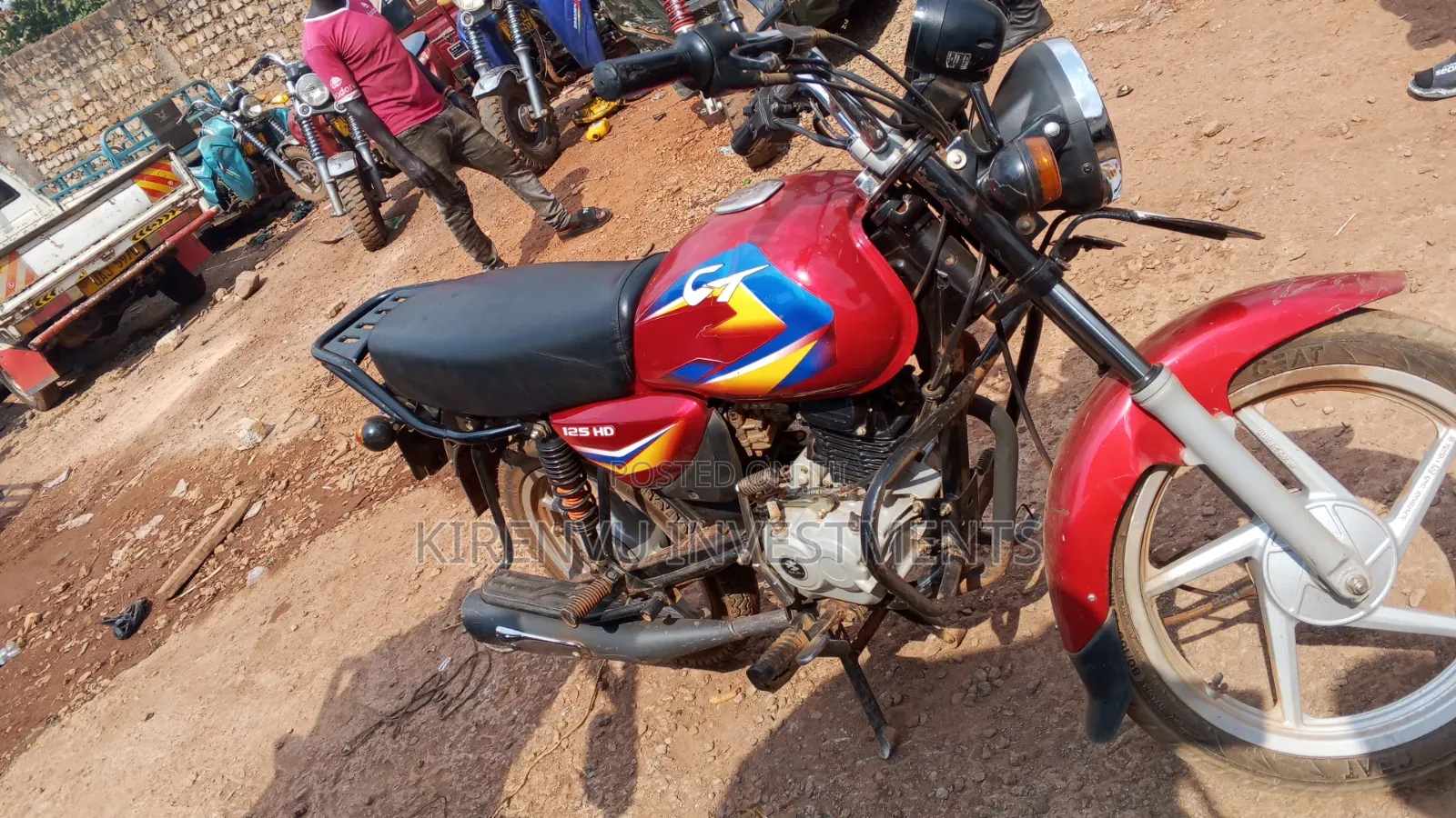 Bajaj Boxer 125 2022 Red