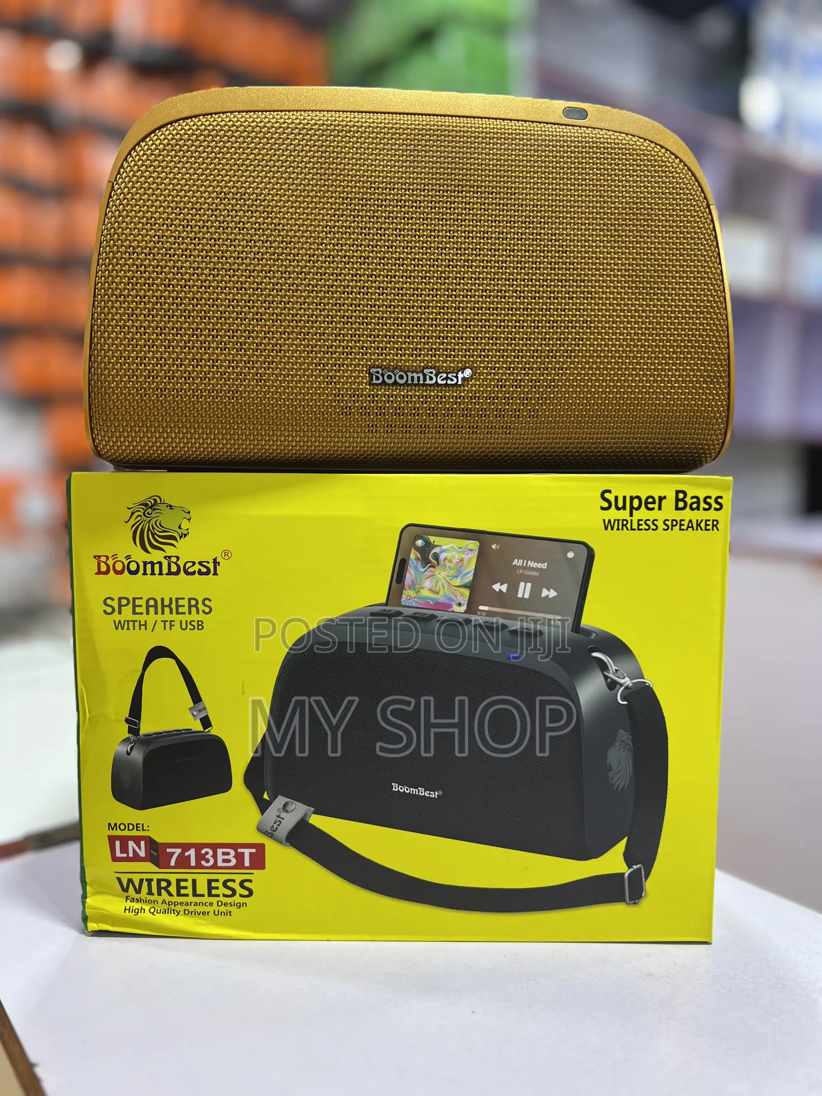 Boombest Deep Bass Bluetooth Speaker – Wireless Powerful