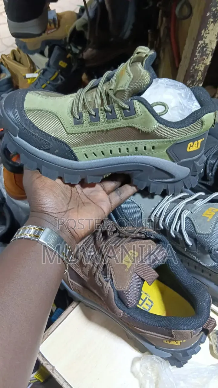 Cat Rugged Designers Choice Tactical Green Boots