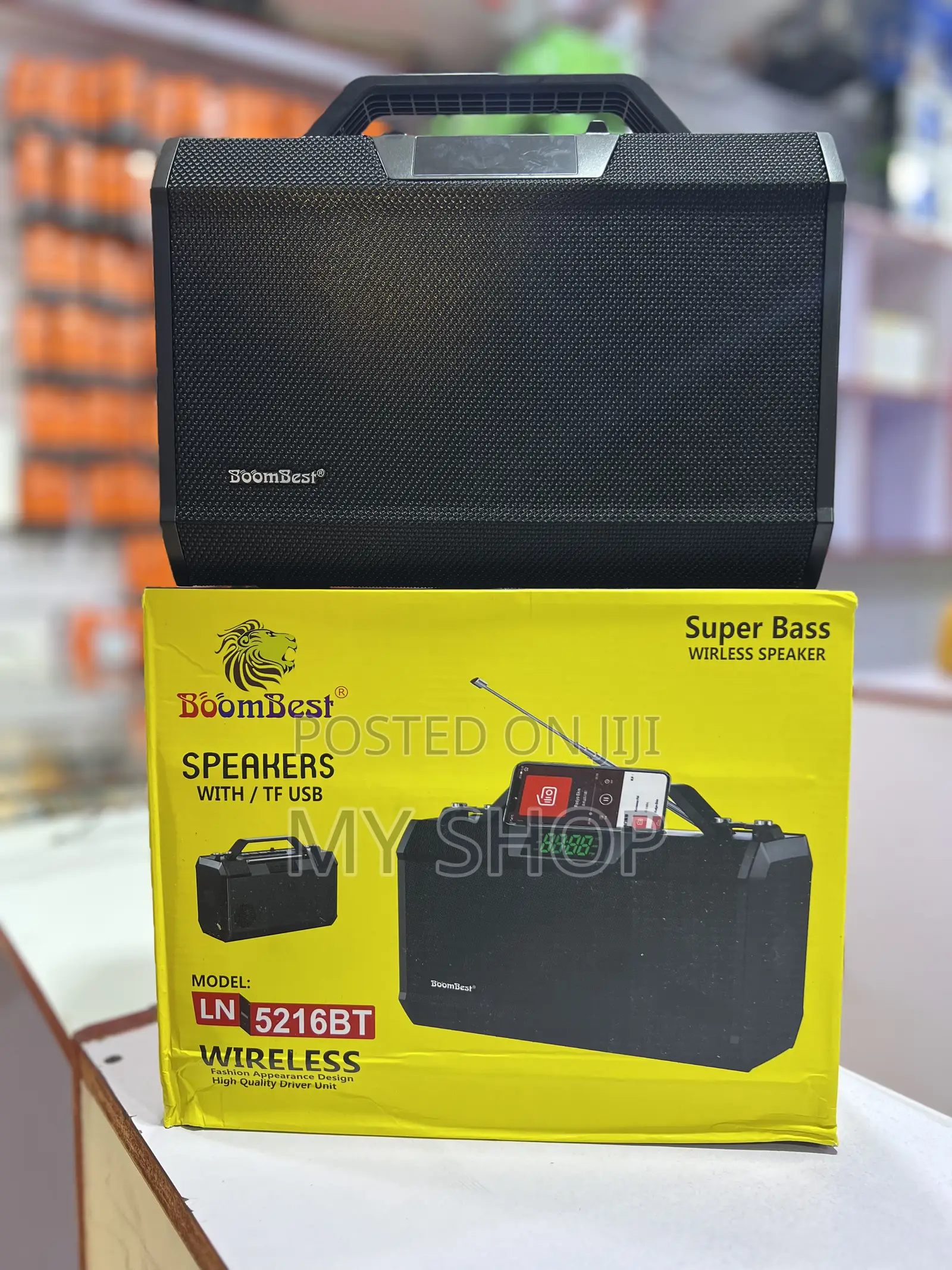 Portable Wireless Speaker With Super Bass- Boombest Ln-5216