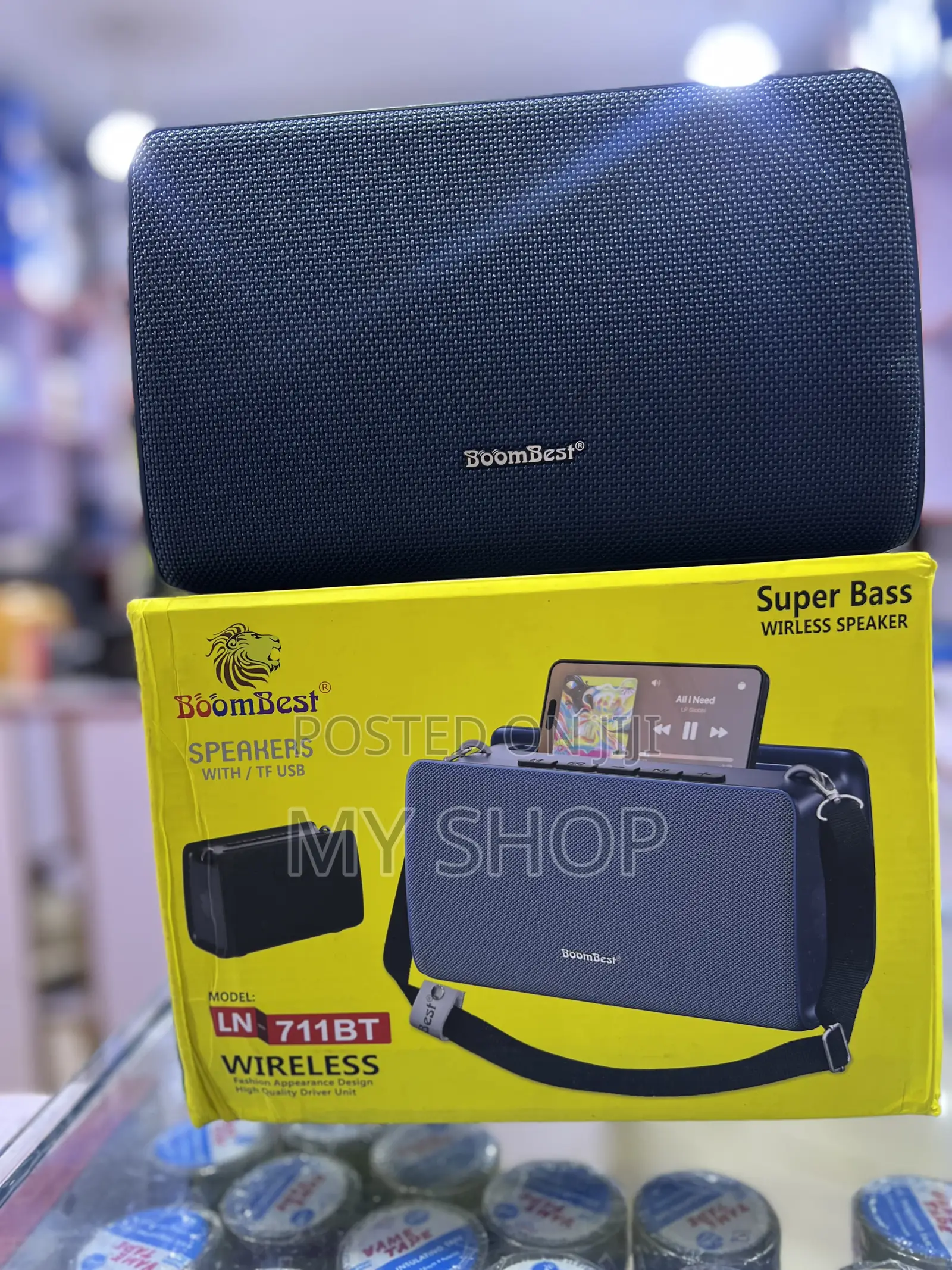 High Bass Bluetooth Speaker – Clear Powerful Sound