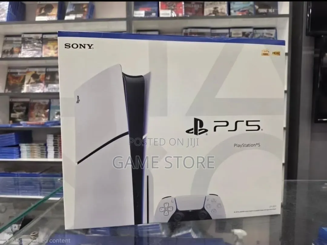 Playstation 5 Slim Disc 1tb SSD High Speed Smooth Gameplay