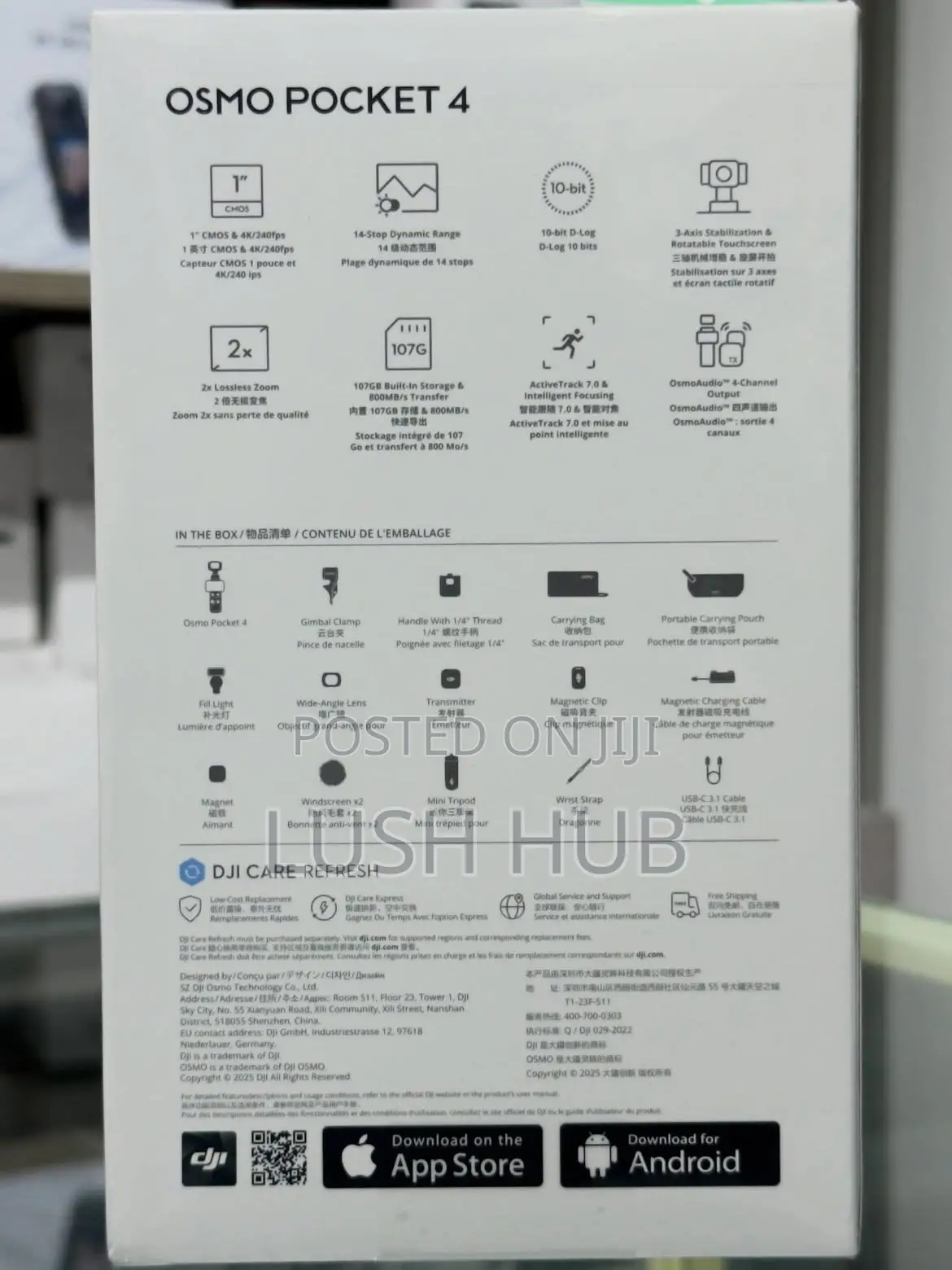 Brand New Dji Osmo Pocket4 Standard