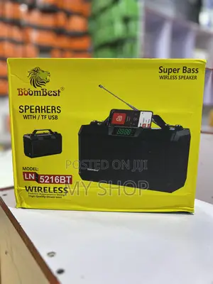 Rechargeable Wireless Speaker With Powerful Bass