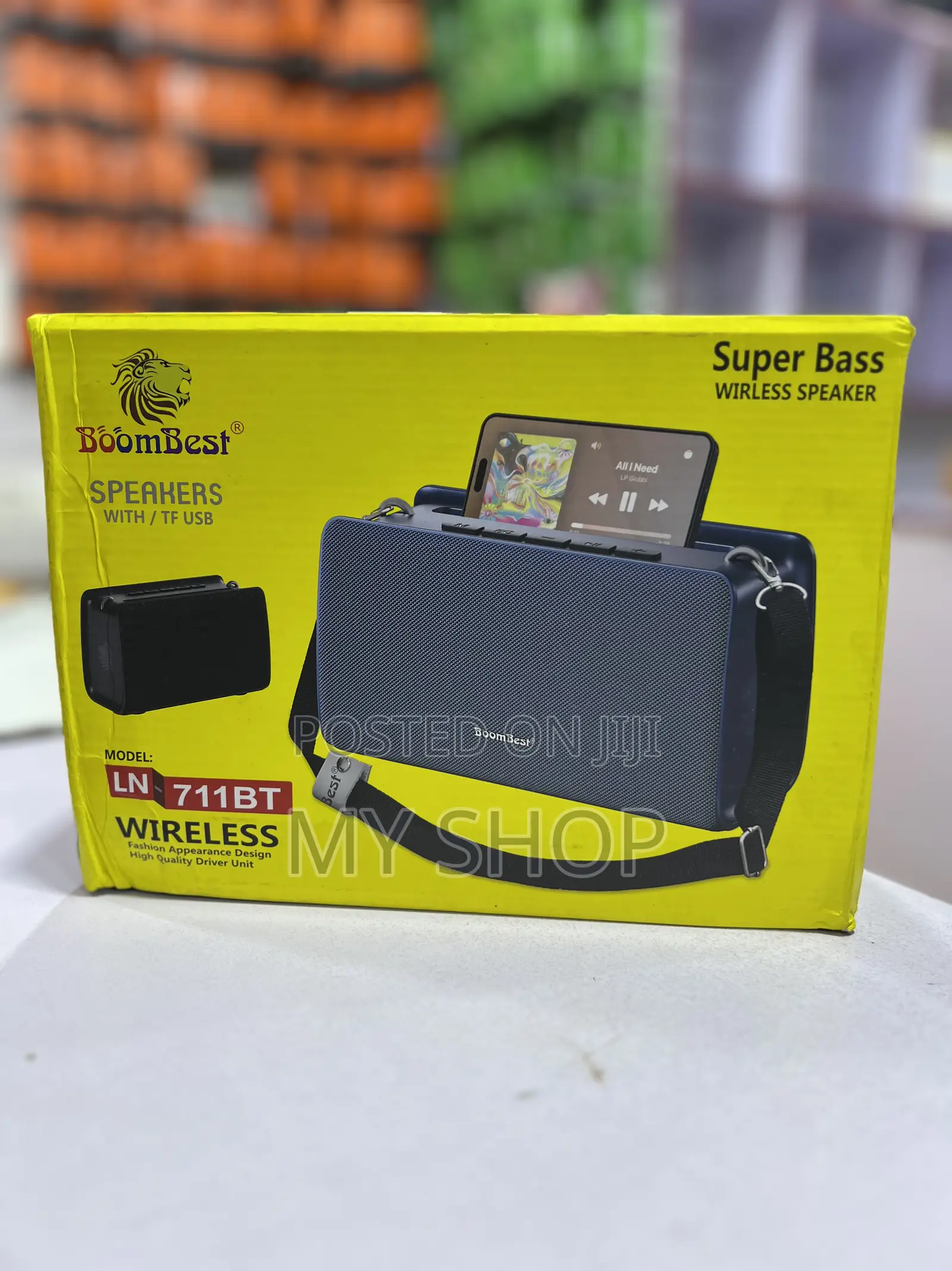 Deep Bass Portable Speaker – Perfect for Home Parties