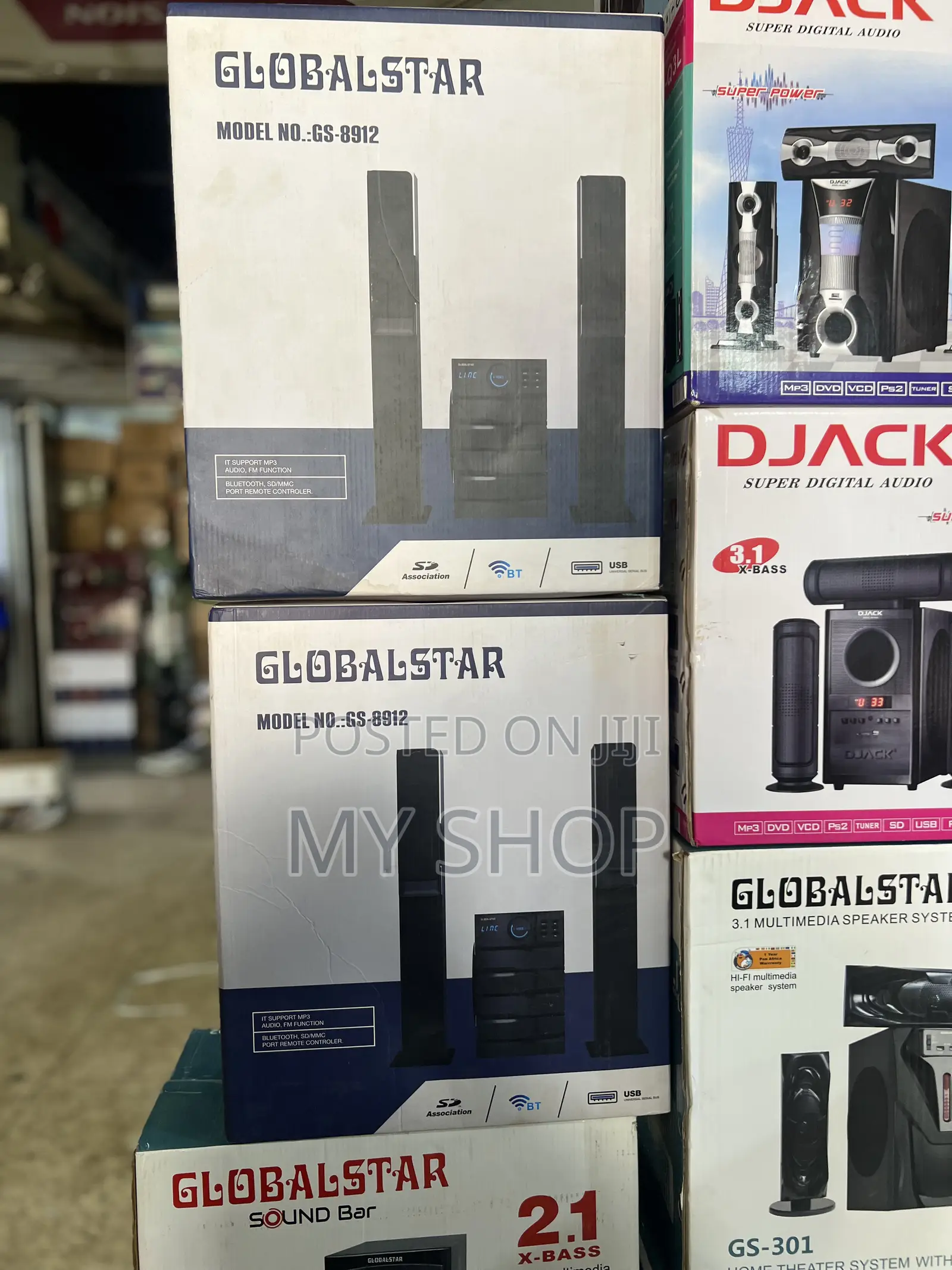 Home Theatre Sound System - Clear Sound+Deep Bass