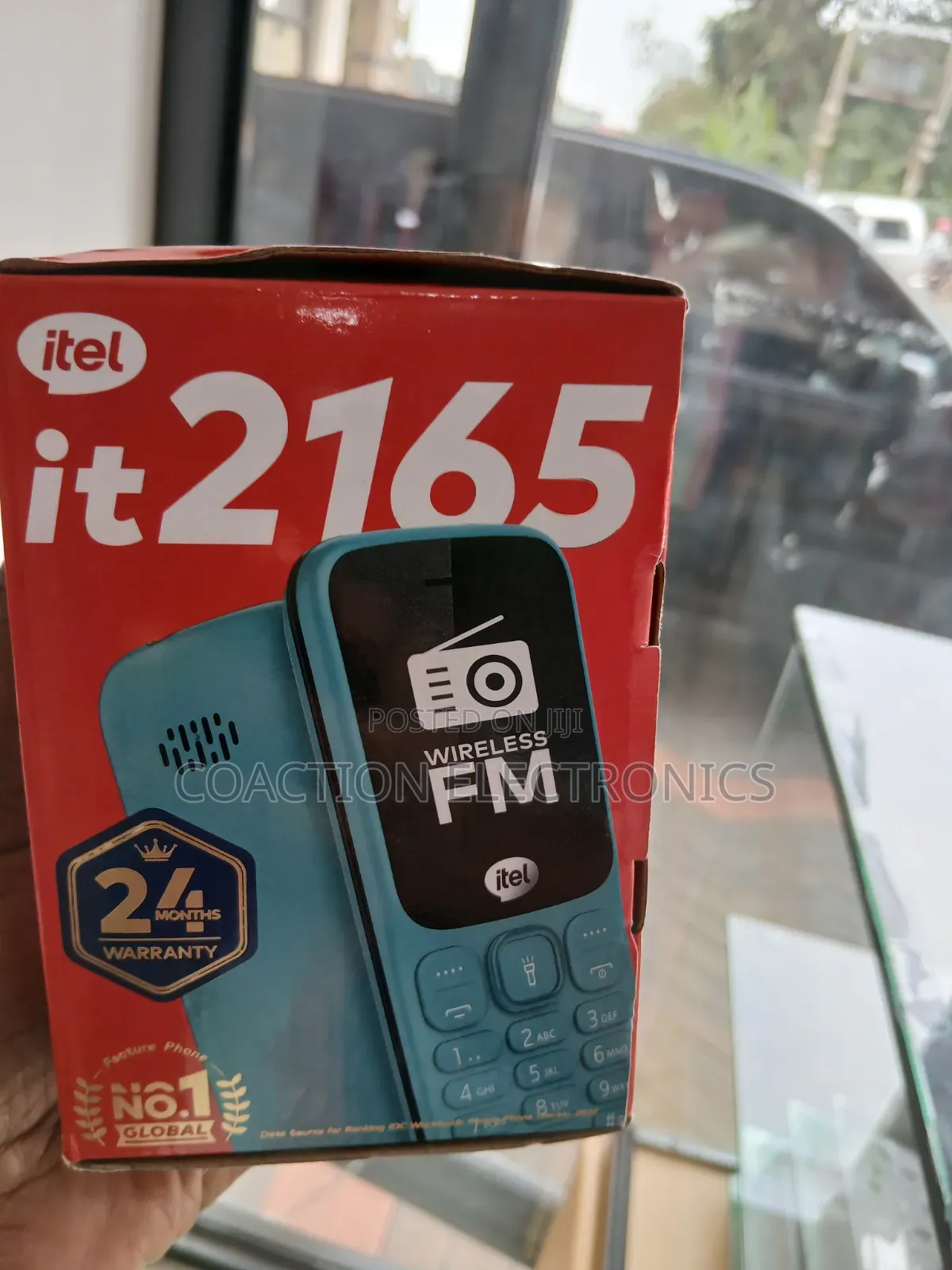 New Itel it2165 Black