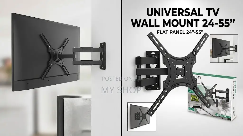 Blackark 43" Smart Tv + Free Wall Mount