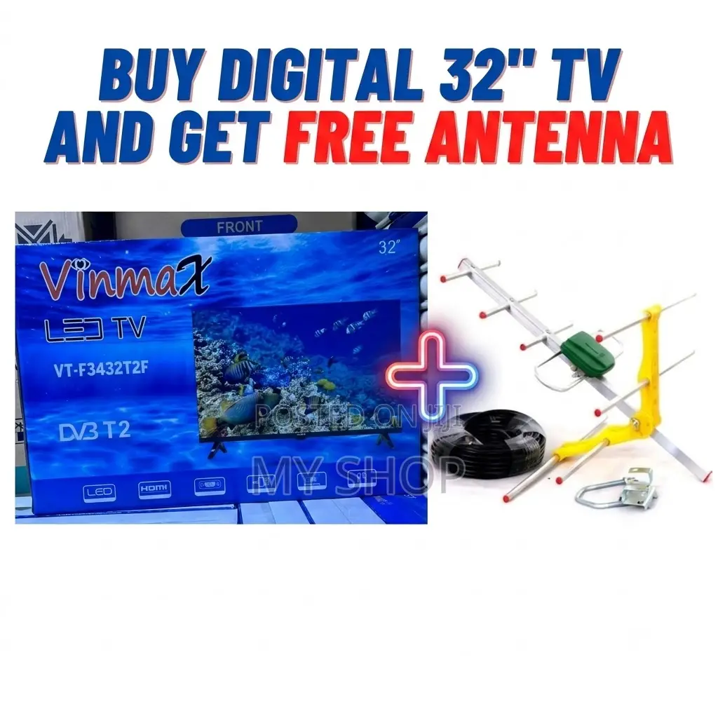 Buy Digital 32" Tv and Get Free Antenna