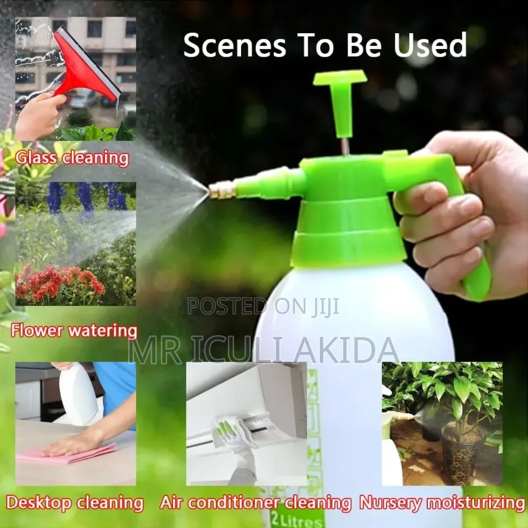 2ltr Handheld Manual Pump Pressure Garden Sprayer