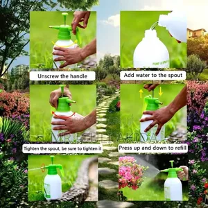 2ltr Handheld Manual Pump Pressure Garden Sprayer