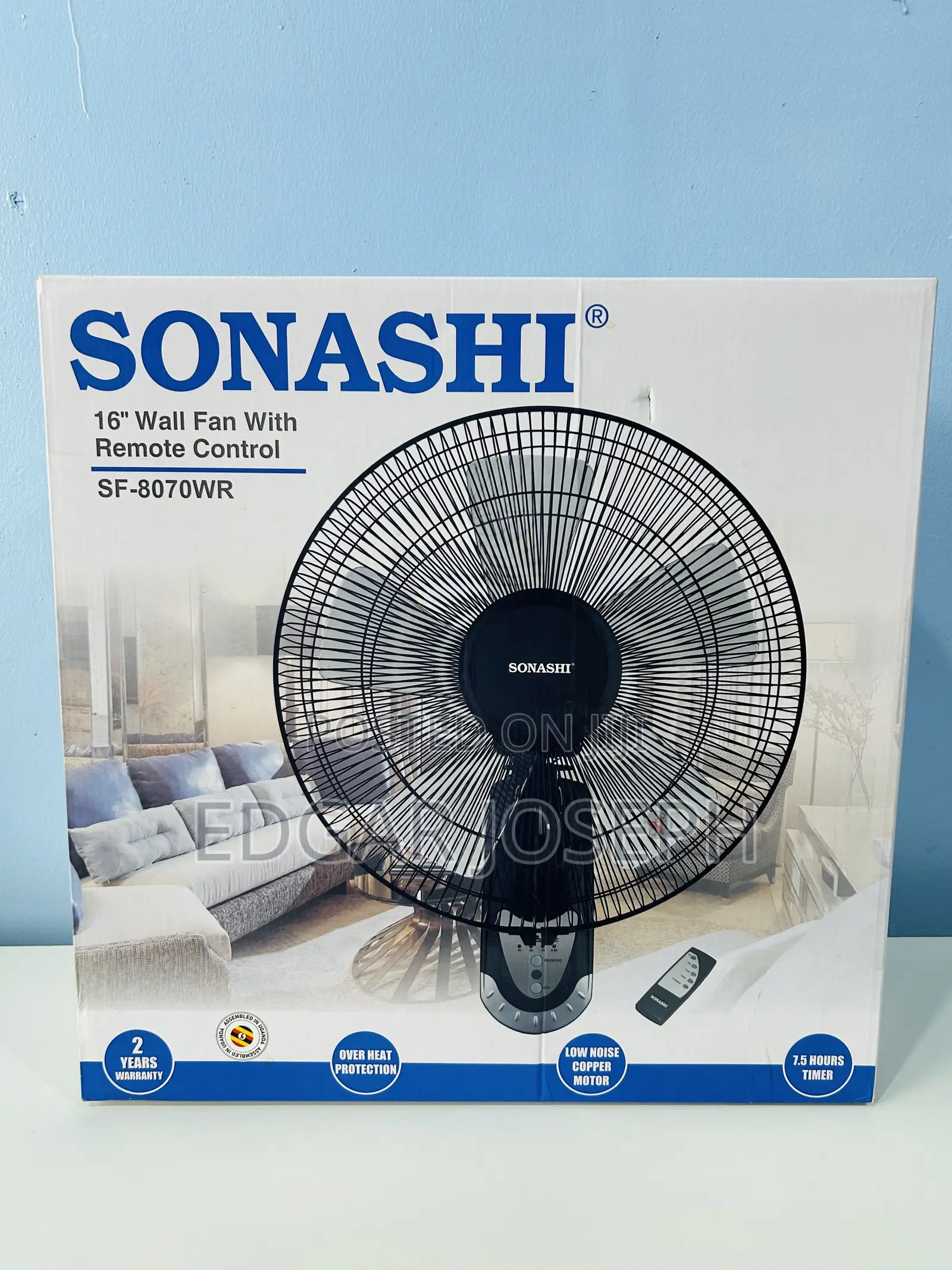 Sonashi Wall Fan With Remote