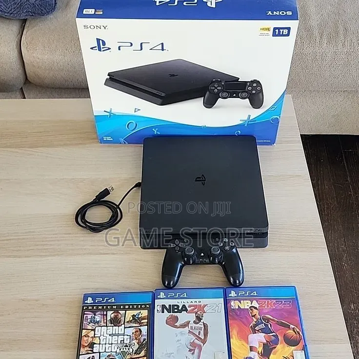 Playstation 4 Slim: Deal of the Year! 2 Pads and 12 Games Here.