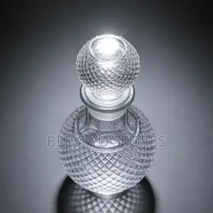Elegant Diamond-textured Decorative Glass Vase