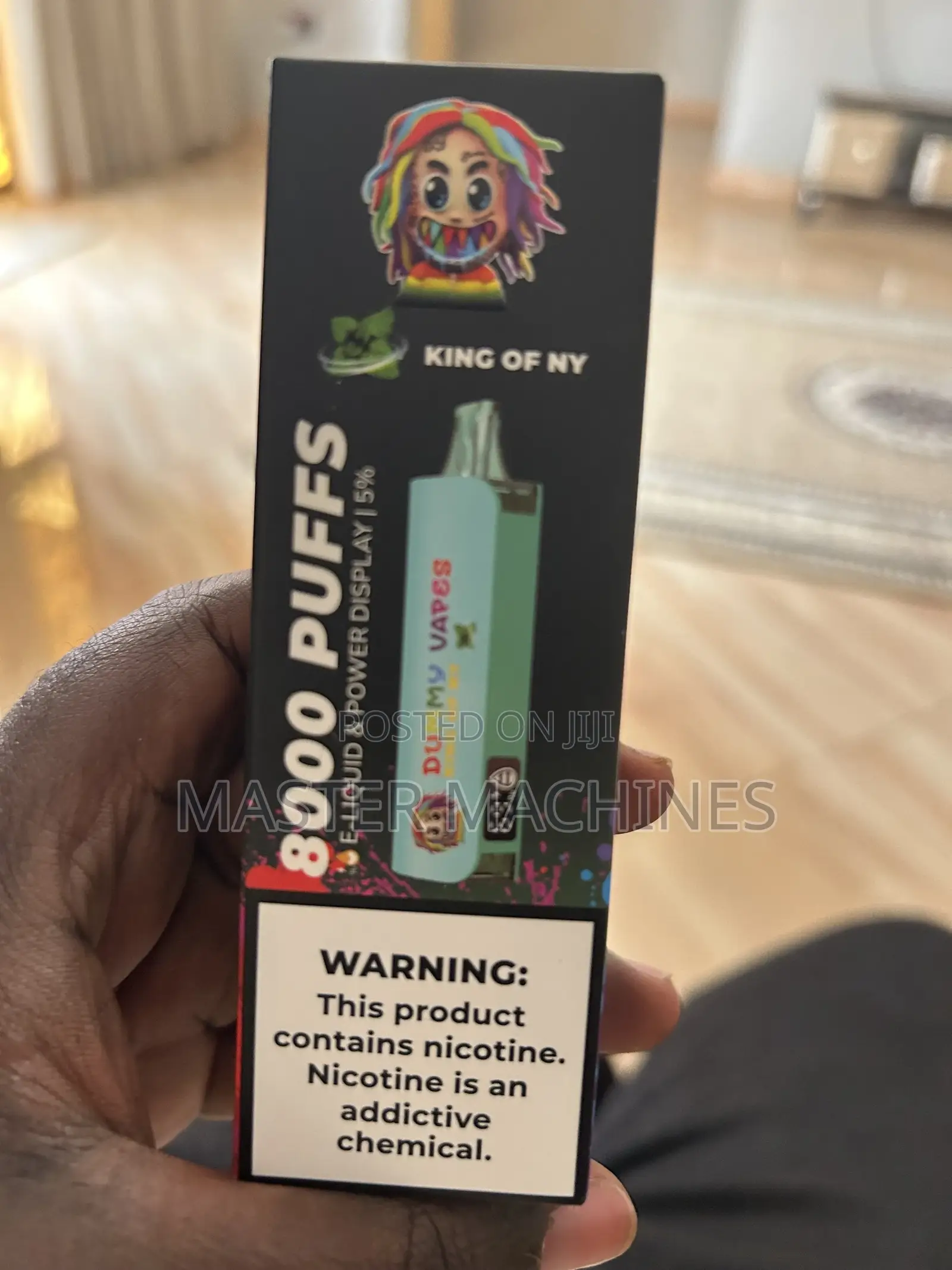Dummy 8000puffs Vapes in Mint Flavor