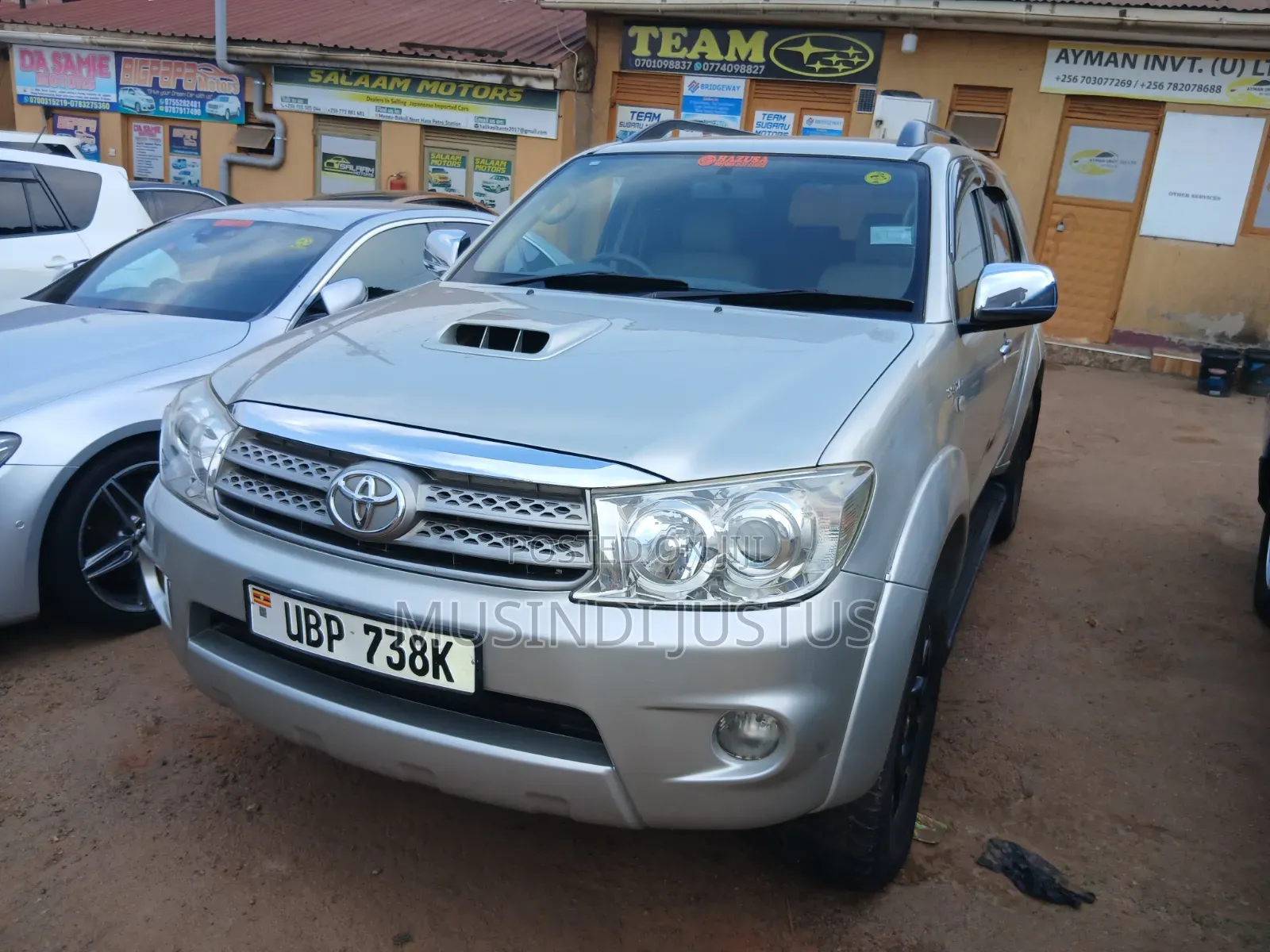 Toyota Fortuner 2012 Silver